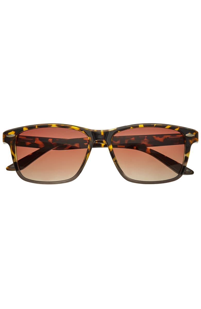 SIMPLIFY Wilder Polarized Sunglasses, Alternate, color, Tortoise/Brown