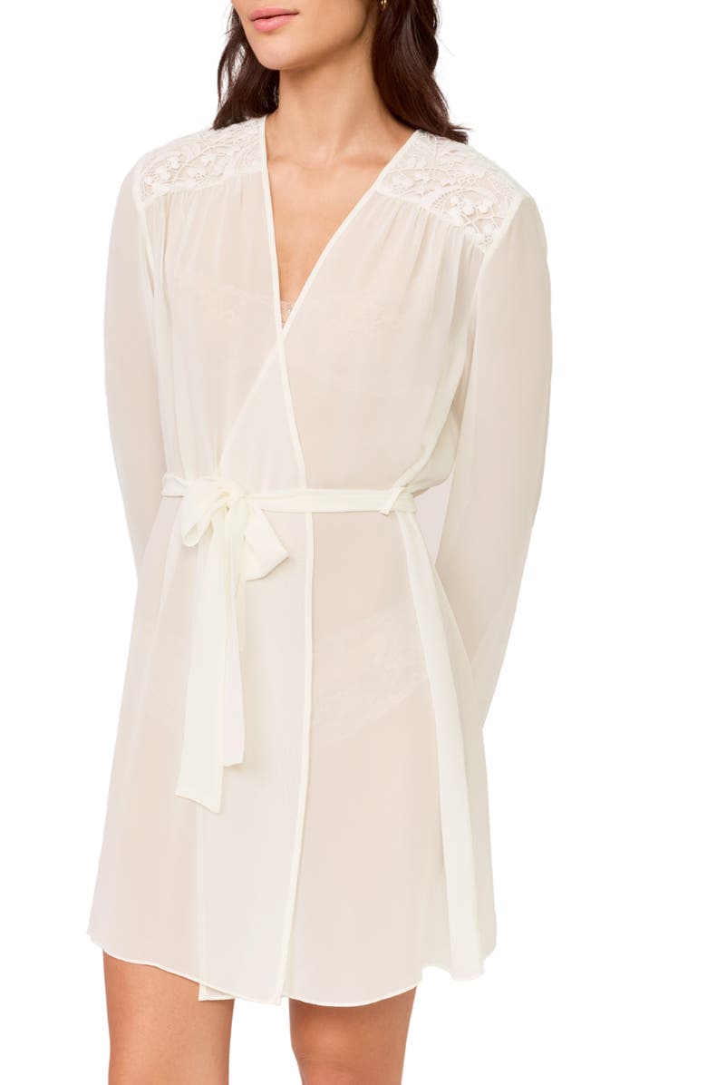 Rya Collection Isles Chiffon Robe, Alternate, color, 
