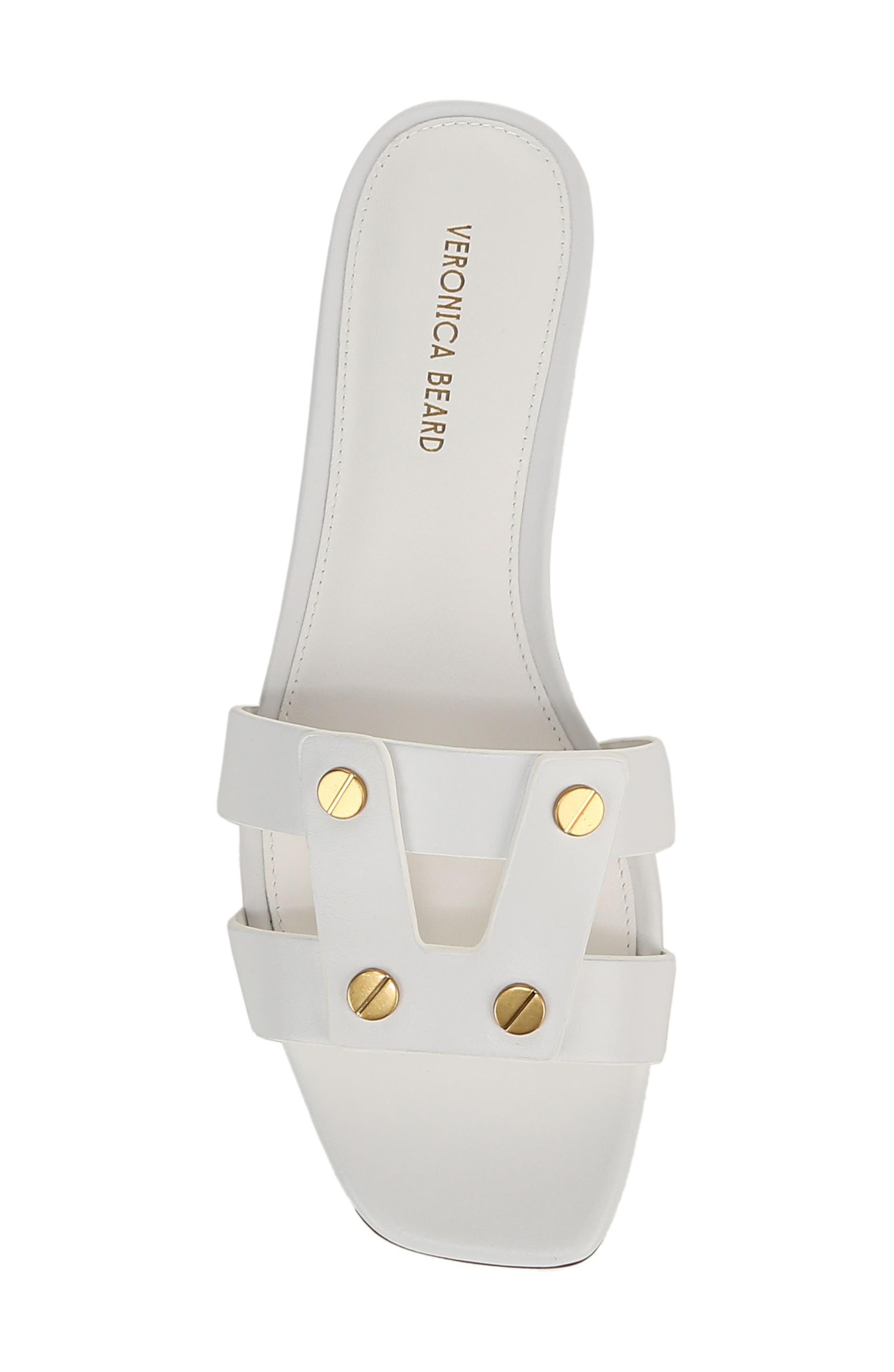 Via Slide Sandal, Alternate, color, COCONUT