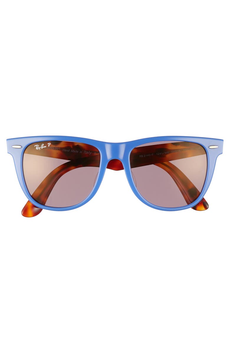 Ray-Ban Wayfarer Pop 54mm Polarized Sunglasses, Alternate, color,