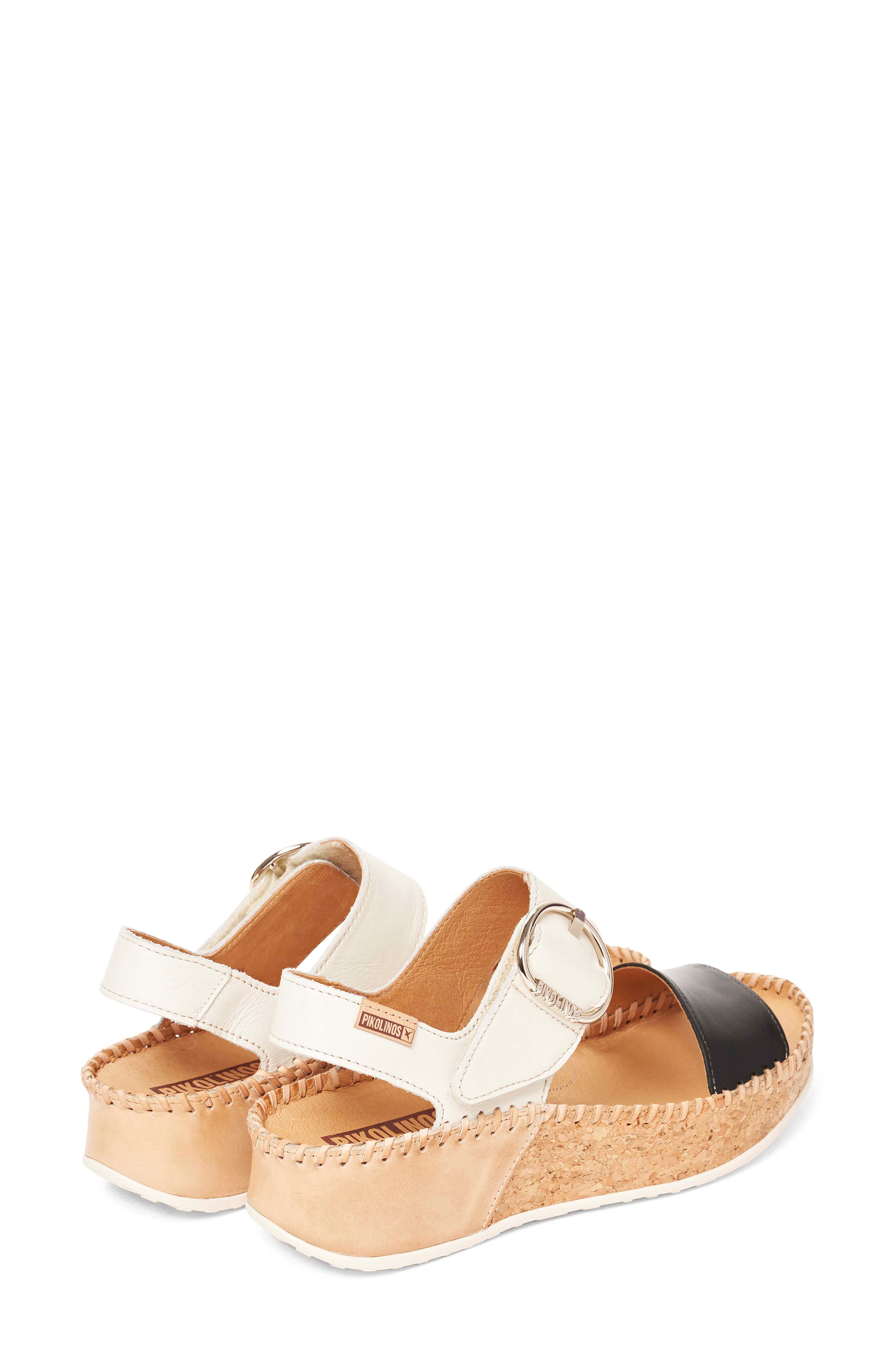 PIKOLINOS Marina Platform Sandal, Alternate, color, Black