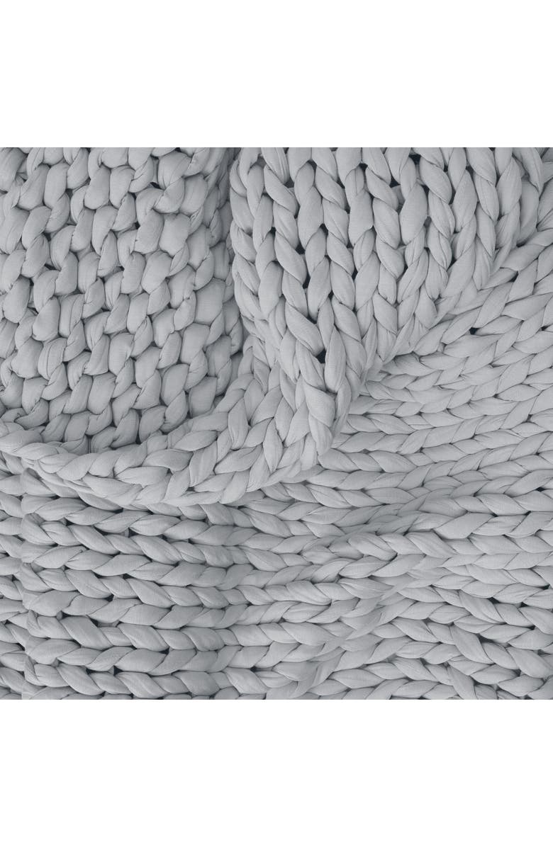 Bearaby Tree Napper Weighted Blanket, Alternate, color, Pebble Grey