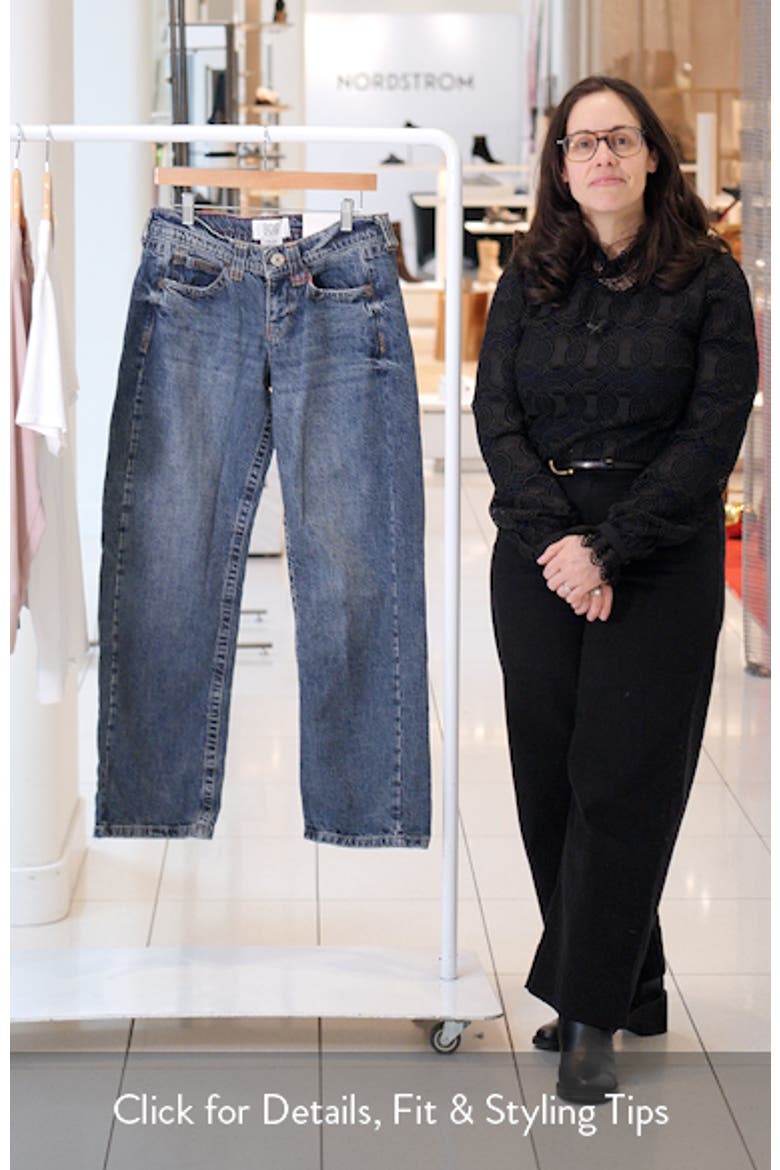 Kayla Low Rise Wide Leg Jeans video