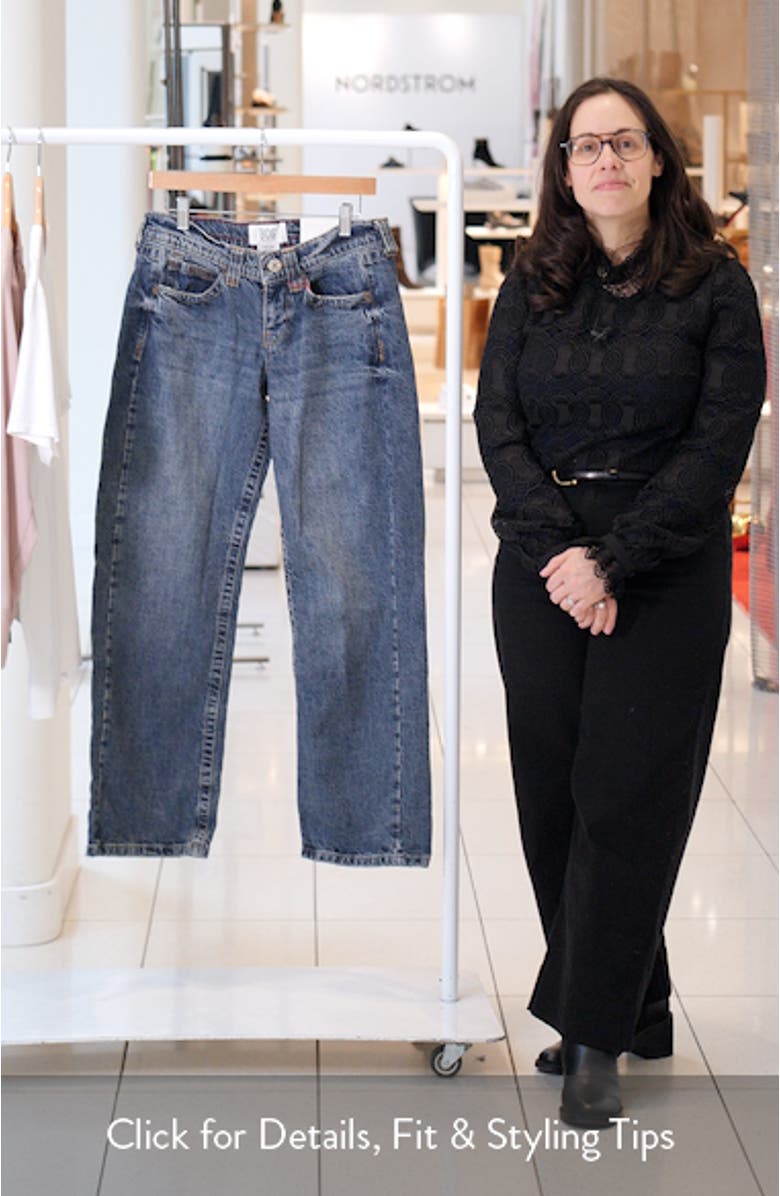 Kayla Low Rise Wide Leg Jeans, sales video thumbnail