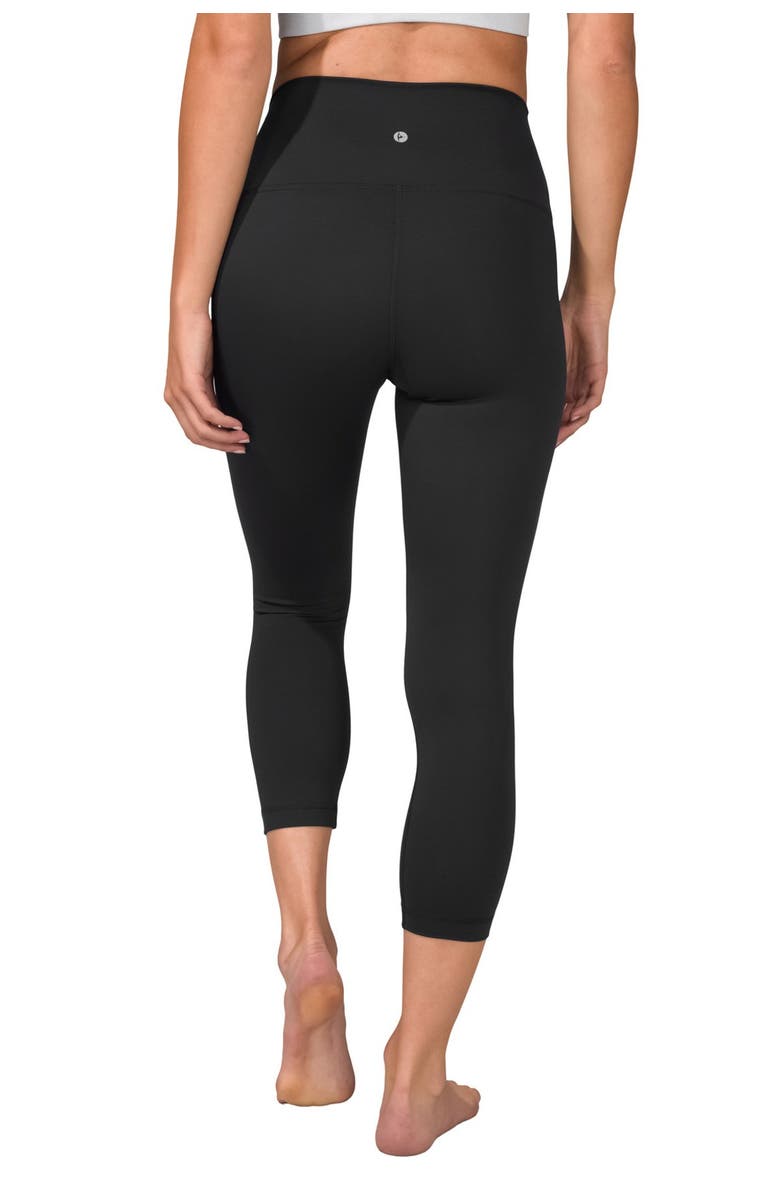 90 DEGREE BY REFLEX Wonderflex Elastic Free High Waist Capri Leggings, Alternate, color, 