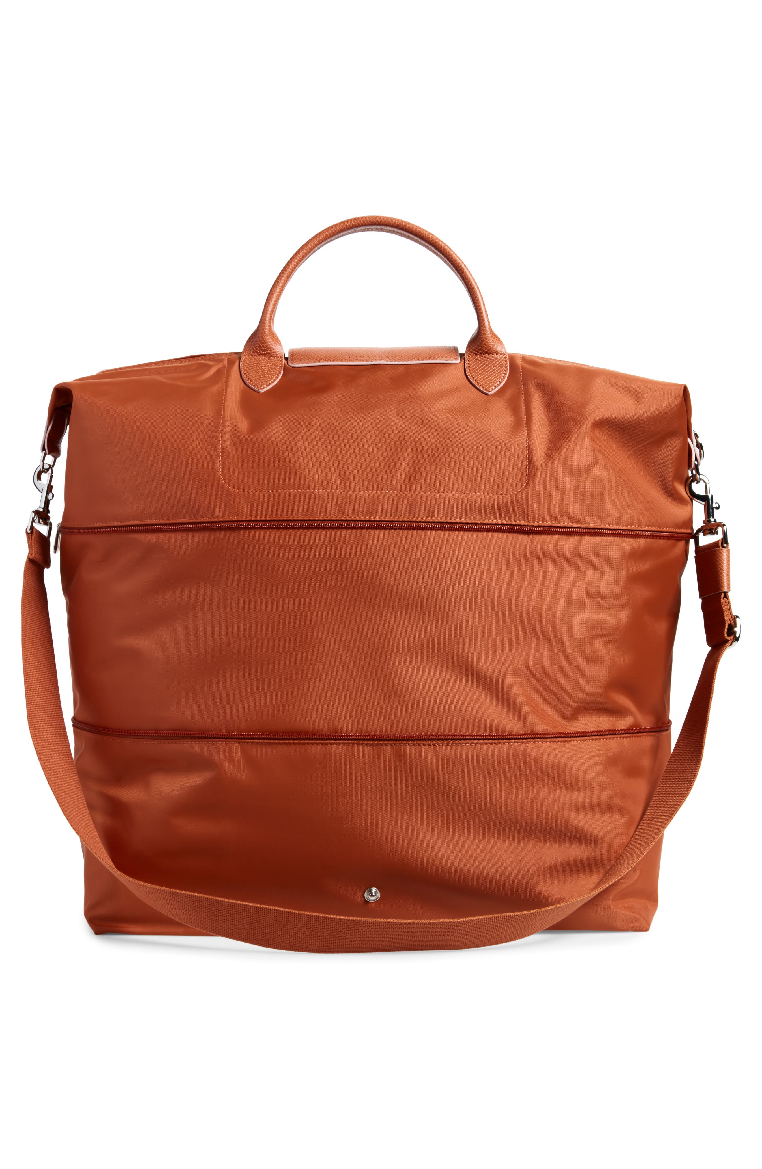 Le Pliage Club Expandable Travel Bag, Alternate, color, RUST