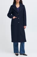 ICHI Wool Blend Trench Coat