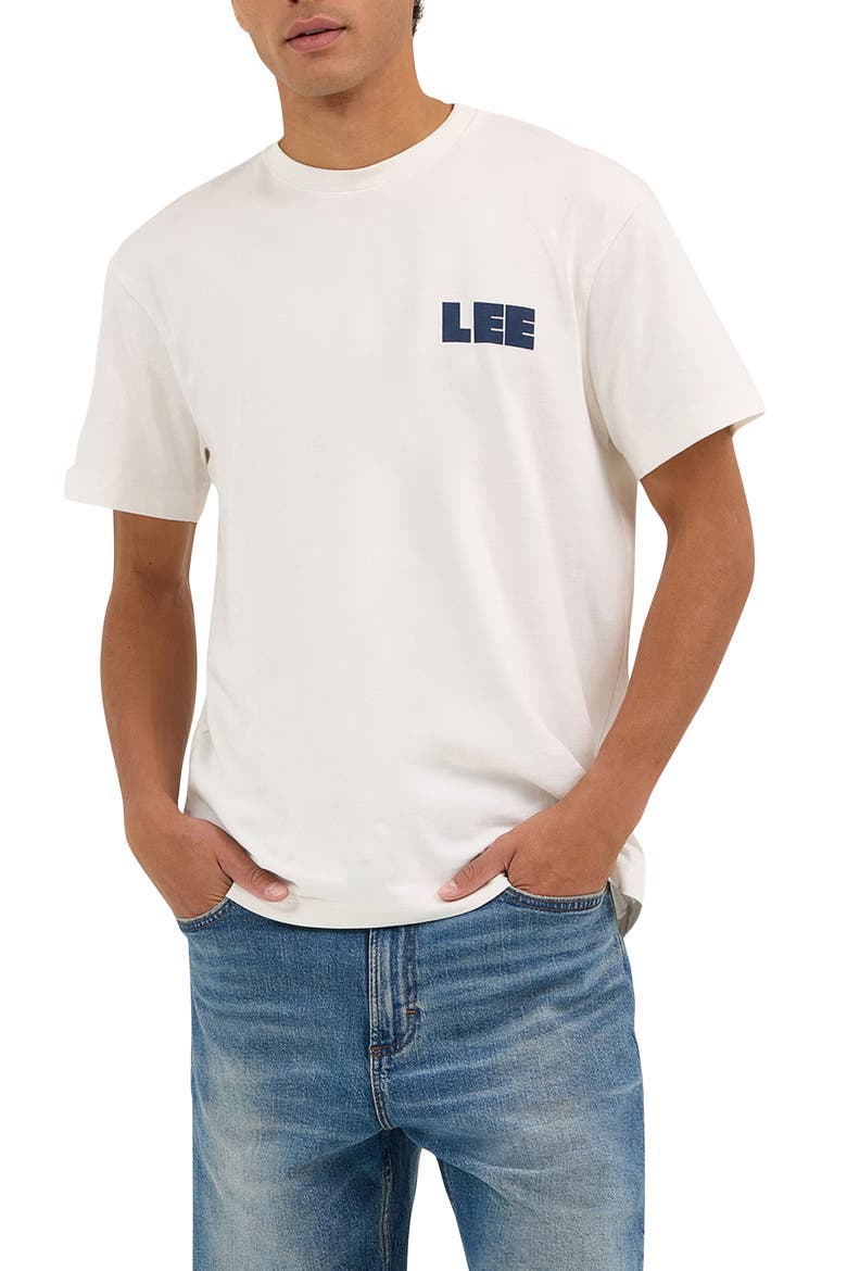 Workwear Graphic T-Shirt, Main, color, ECRU