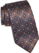 Canali Medallion Silk Tie