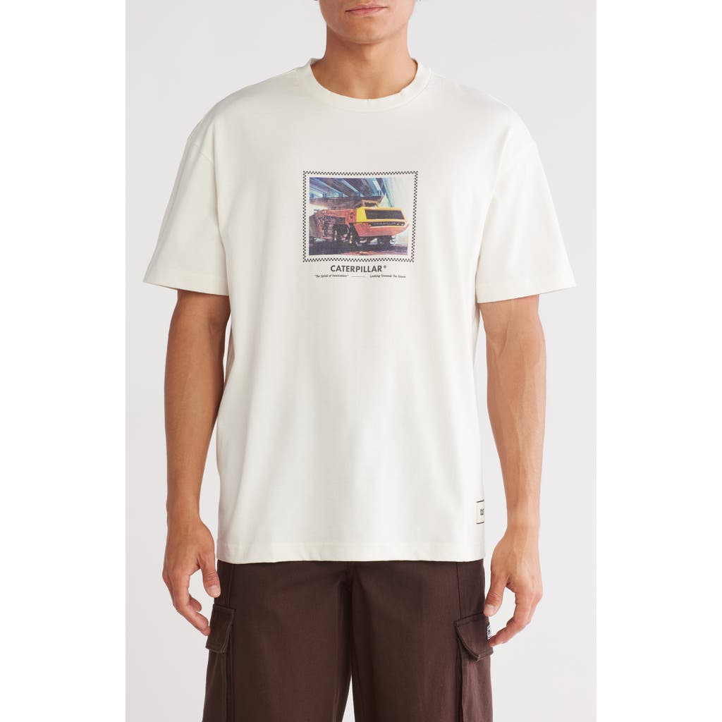 Cat Wwr Spirit Of Innovation Cotton Graphic T-shirt