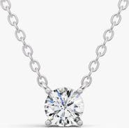 SEREIA OFFICIAL 14K Gold 0.5 ct Lab Grown Round Sereia Shape Diamond Pendant
