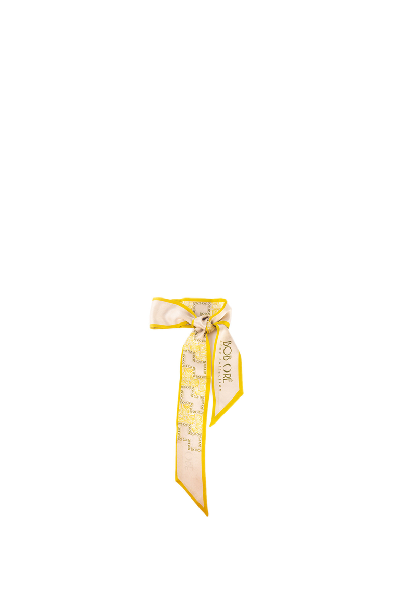 Twilly Silk Scarf, Main, color, Yellow