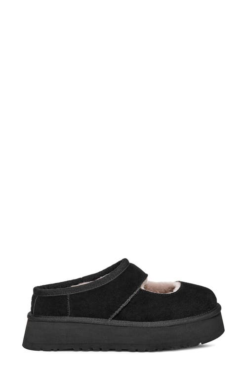 Ugg(r) Bea Genuine Shearling Lined Platform Mary Jane In Black