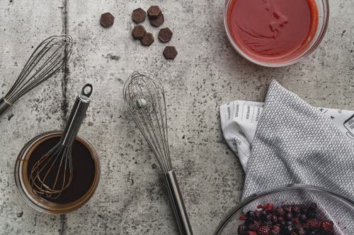 Cuisipro 8 Inch Stainless Steel Balloon Whisk Ball Solid Handle In Silver