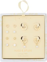 Leith 6-Pair Cubic Zirconia Earrings Set