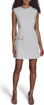 BCBG Iconic Stretch Asymmetric Minidress