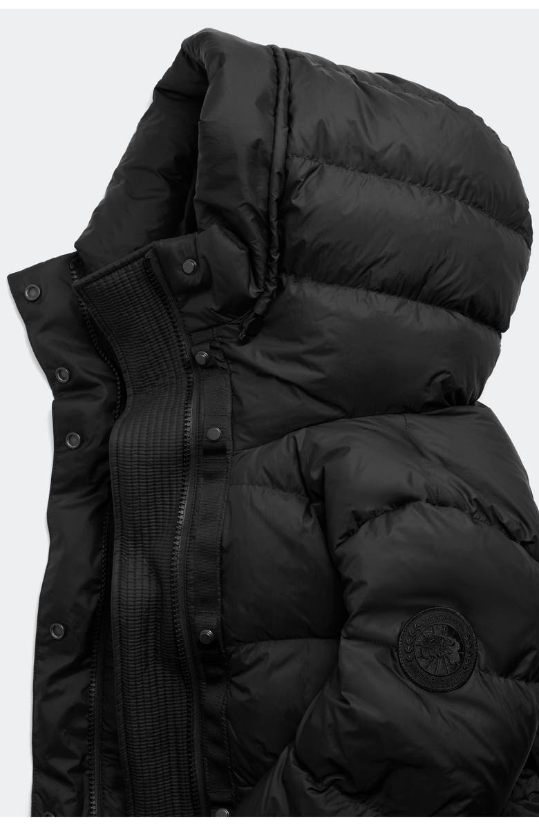 Canada Goose Montgomery Tonal Label 750 Fill Power Down Jacket, Alternate, color, Black - Noir