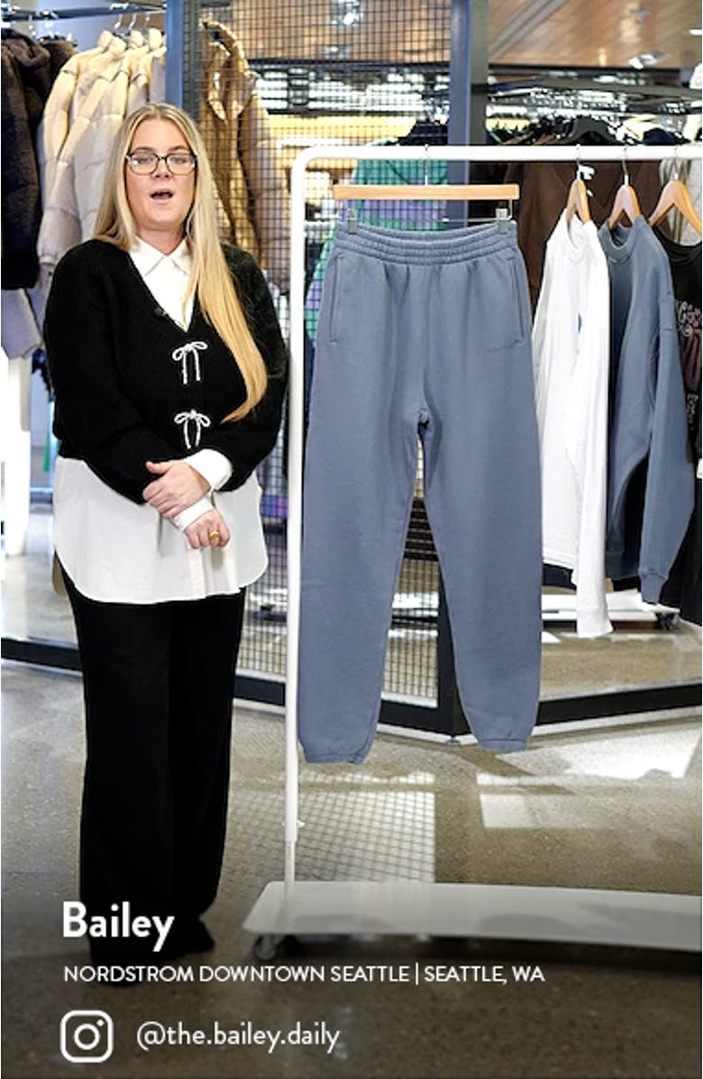 Nimbus Organic Cotton Sweatpants, sales video thumbnail