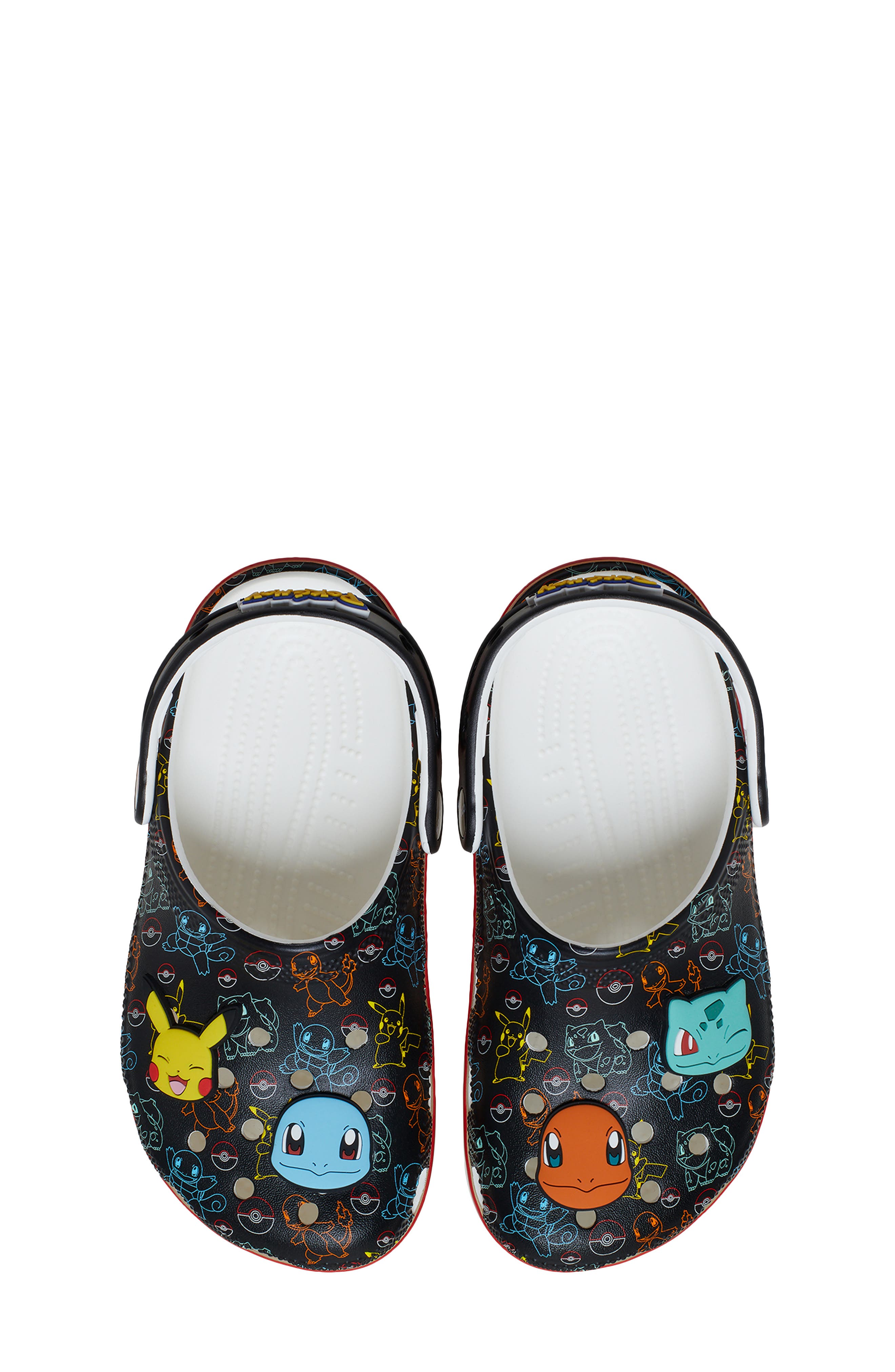 CROCS x Pokémon Kids' Classic Clog, Alternate, color, Black Multi