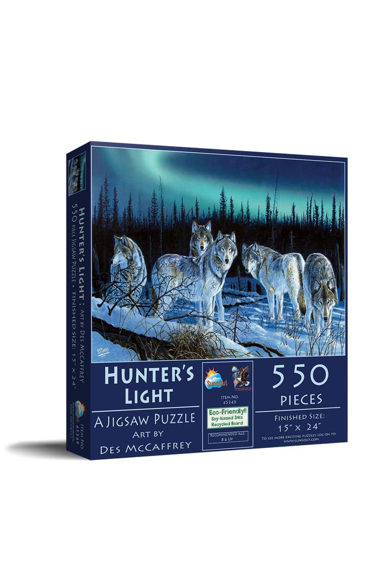 Hunters Light 550 piece Jigsaw Puzzle for Adults, Main, color, Multicolor