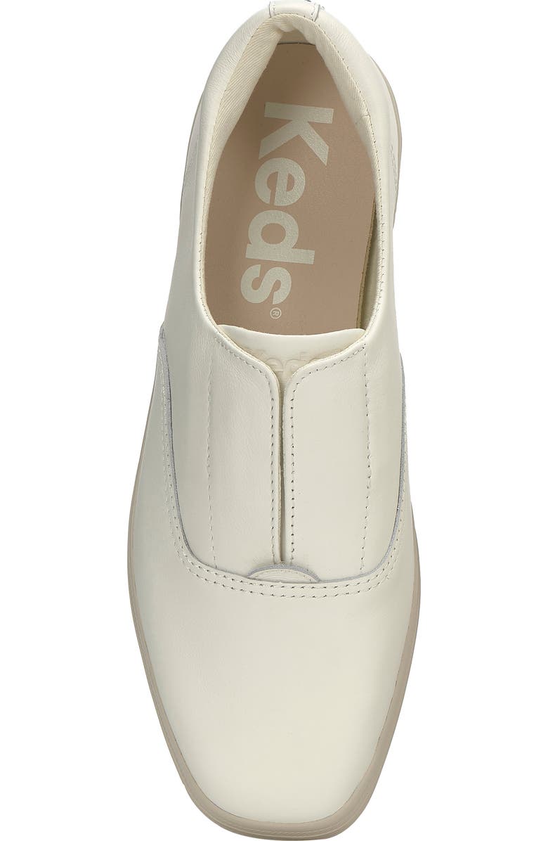 Keds<sup>®</sup> Square Toe Slip-On Sneaker, Alternate, color, Egret