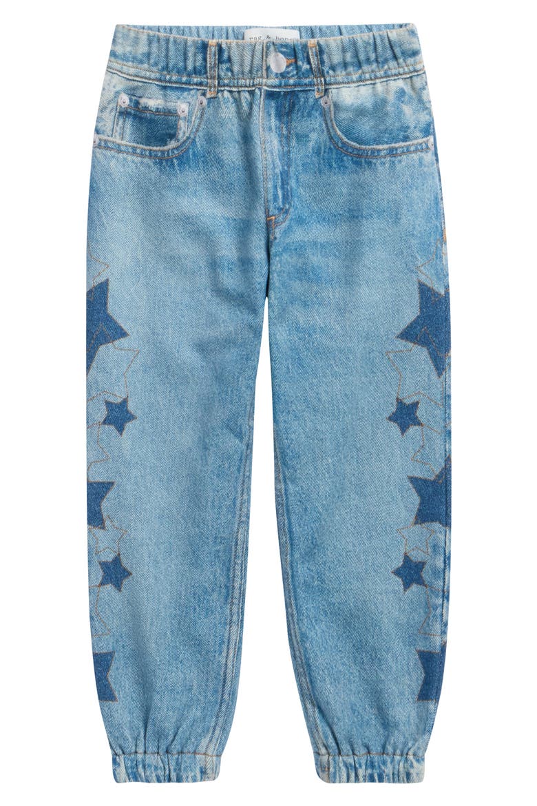 Kids' Miramar Terry Star Joggers, Main, color, VALEN