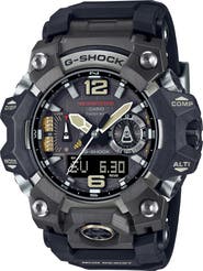 G-SHOCK Master of G Mudmaster Resin Casio Ana-Digi Watch, 58.7mm