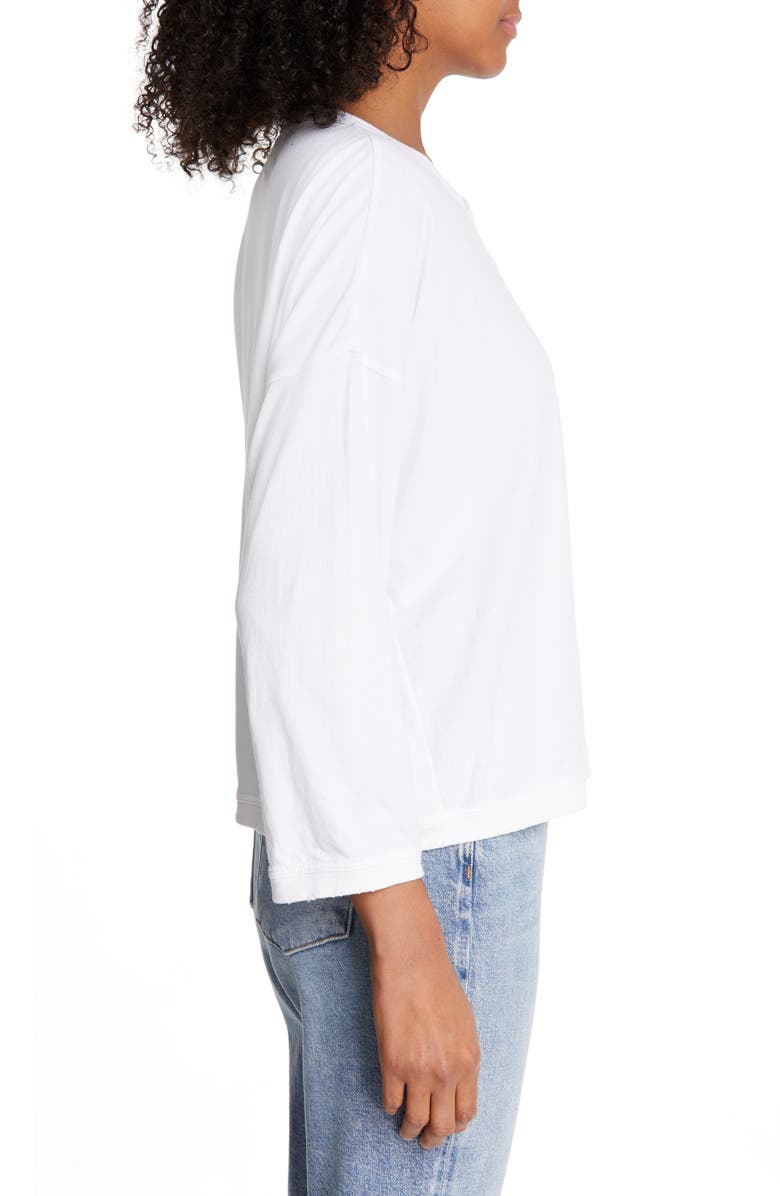 THE GREAT. Shrunken Henley, Alternate, color, 