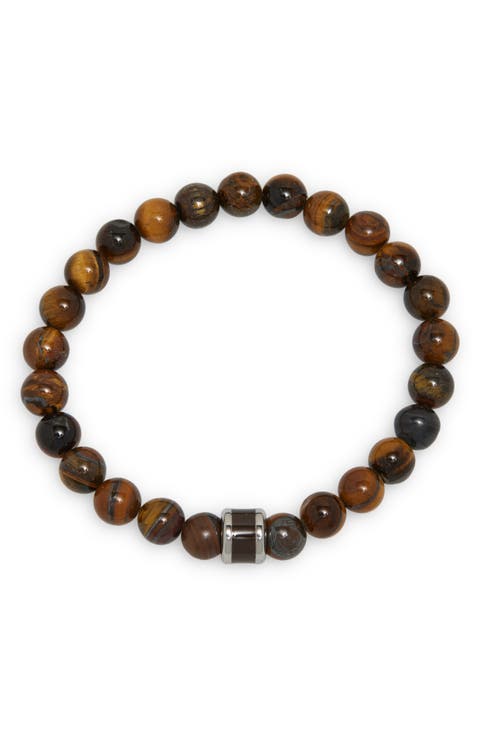 Men's Stretch Bead Bracelet