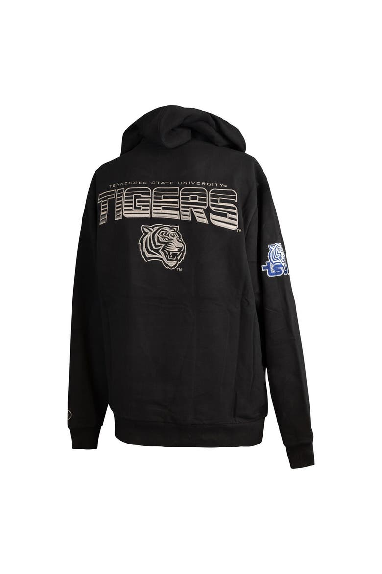 Men's FISLL  Black Tennessee State Tigers Puff Print Sliced Pullover Hoodie, Alternate, color, Black