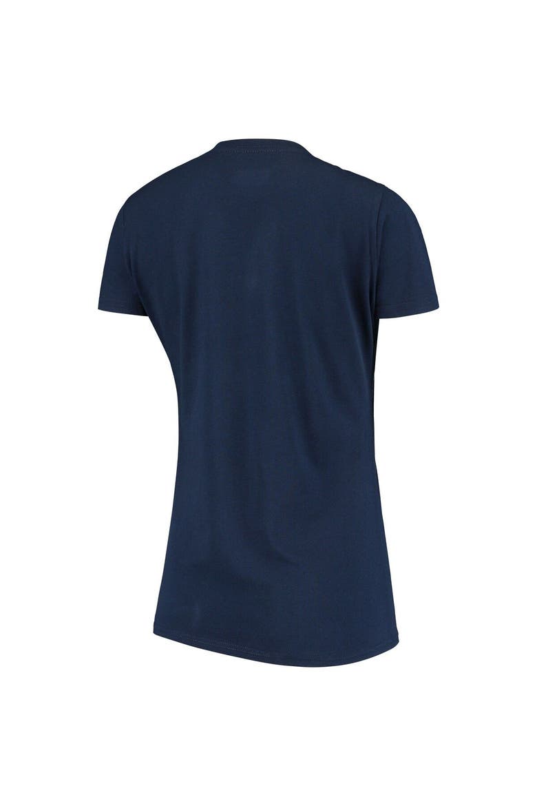 Women's G-III Sports by Carl Banks Navy Washington Capitals Game On V-Neck T-Shirt, Alternate, color, Navy