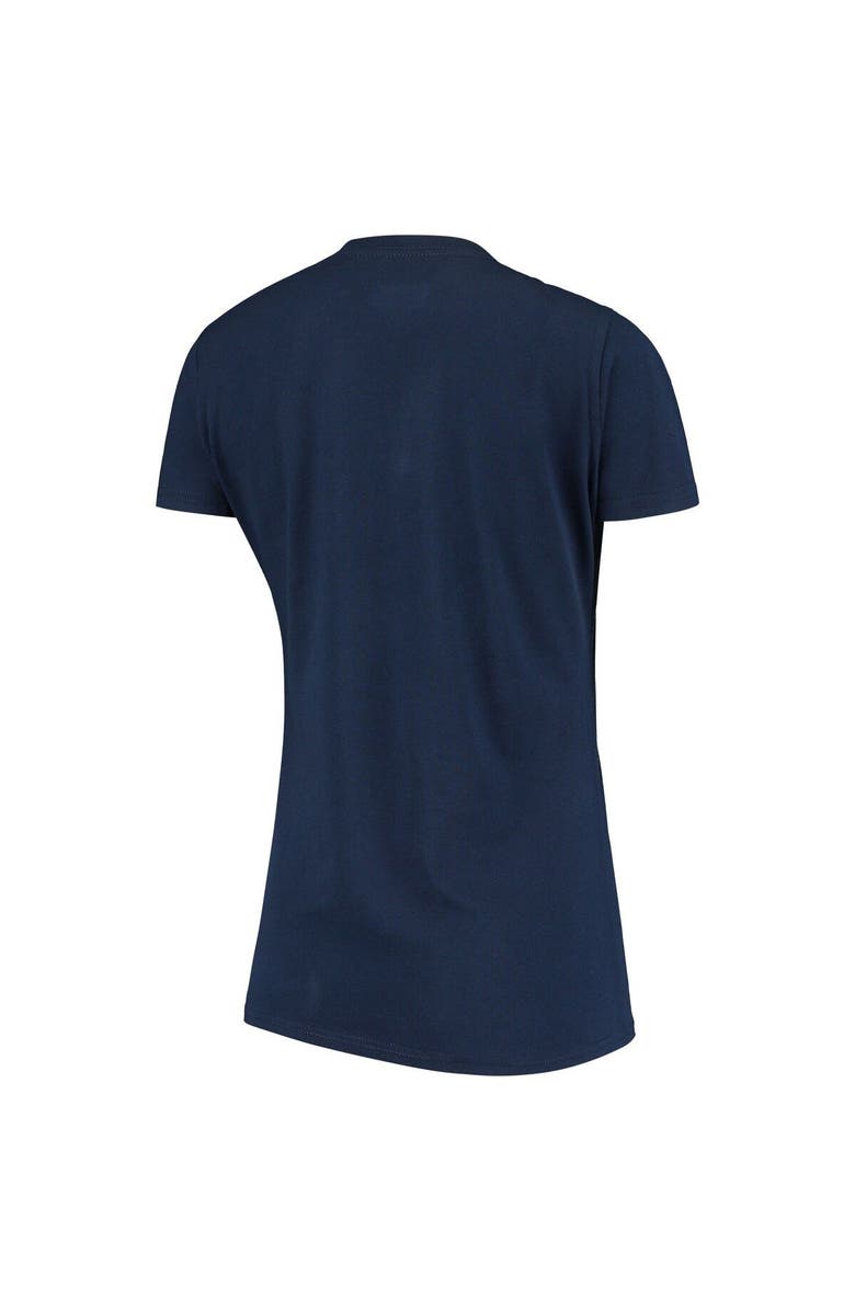 G-III SPORTS BY CARL BANKS Women's G-III Sports by Carl Banks Navy Washington Capitals Game On V-Neck T-Shirt, Alternate, color, 