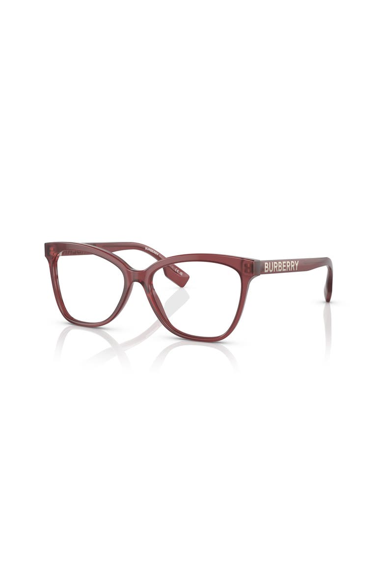 54mm Cat Eye optical glasses, Main, color, Red