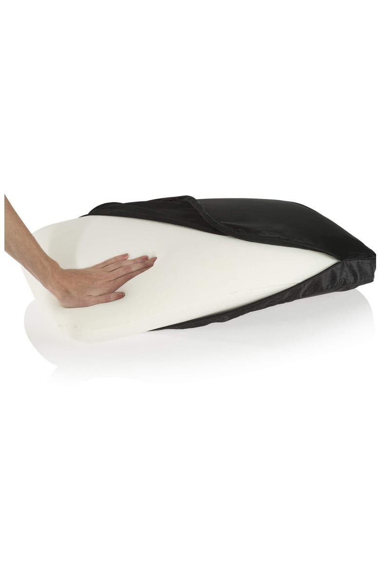 Trisilk™ Pillow, Alternate, color, MIDNIGHT BLACK