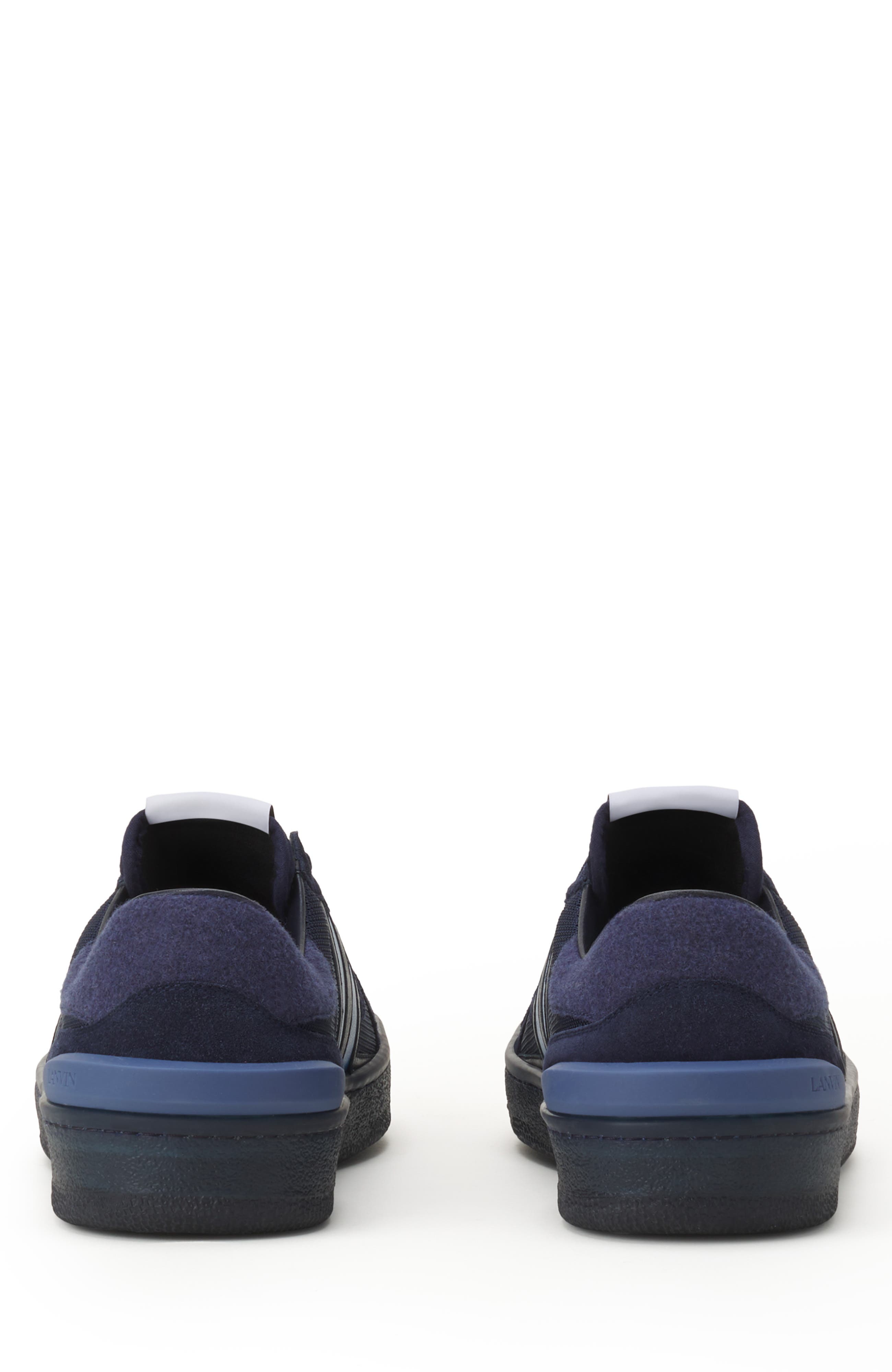 Clay Sneakers In Felt, Alternate, color, Navy Blue/Light Blue