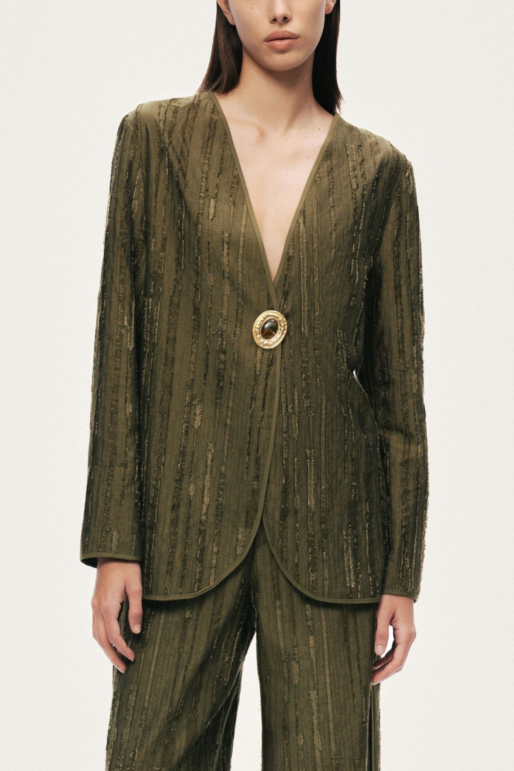 Textured Tailored Jacket