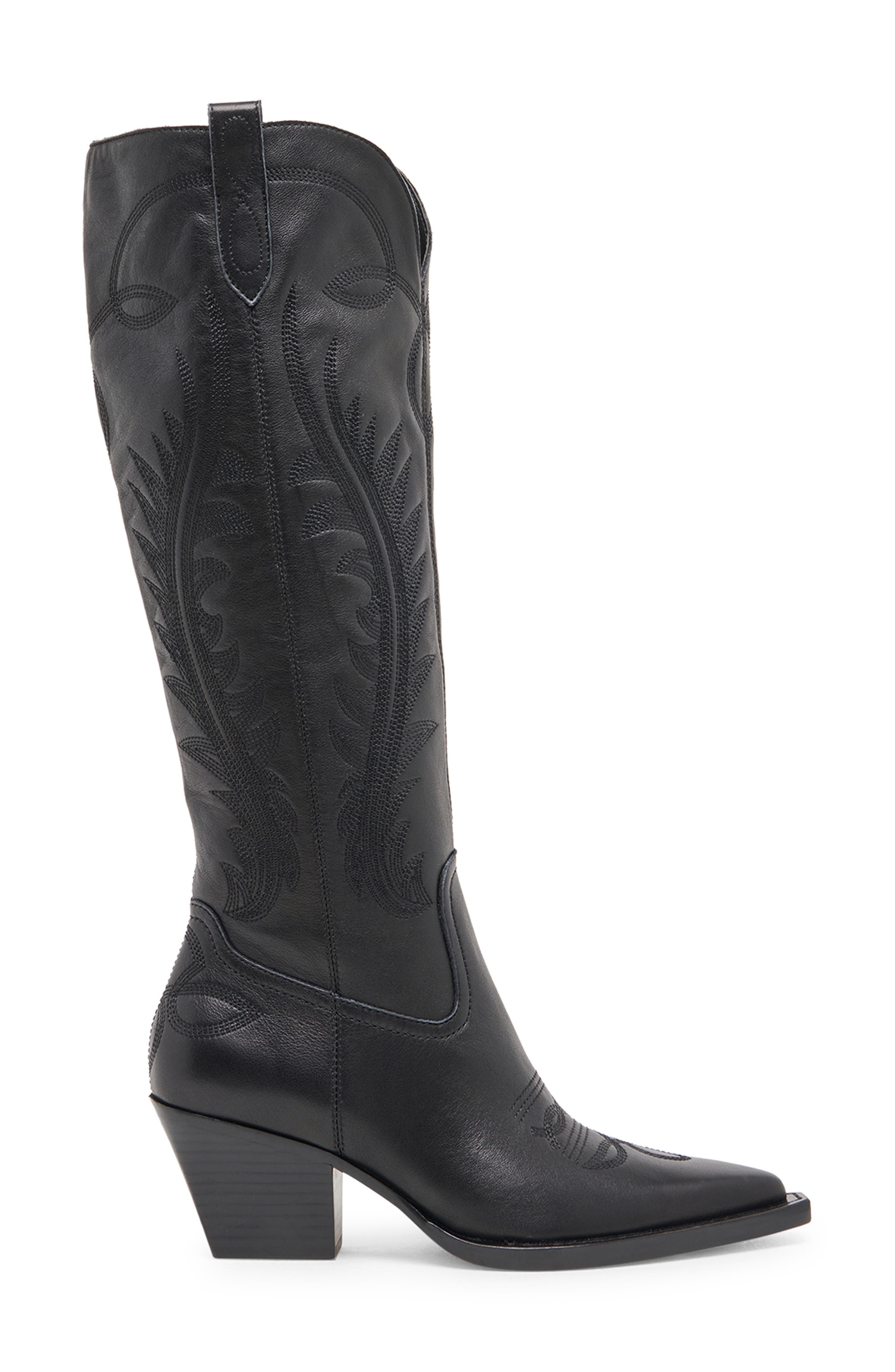 Dolce Vita Ryatt Clip Toe Western Boot, Alternate, color, 