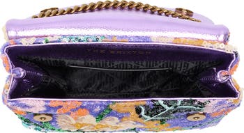 Medium Brixton Sequin Crossbody Bag
