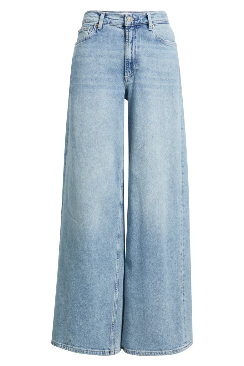 Angeleno Wide Leg Jeans, Alternate, color, BLUE EYED GIRL