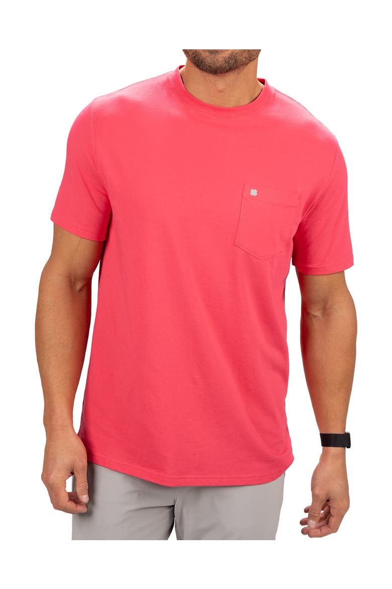 Luxe Tee SS, Main, color, Raspberry