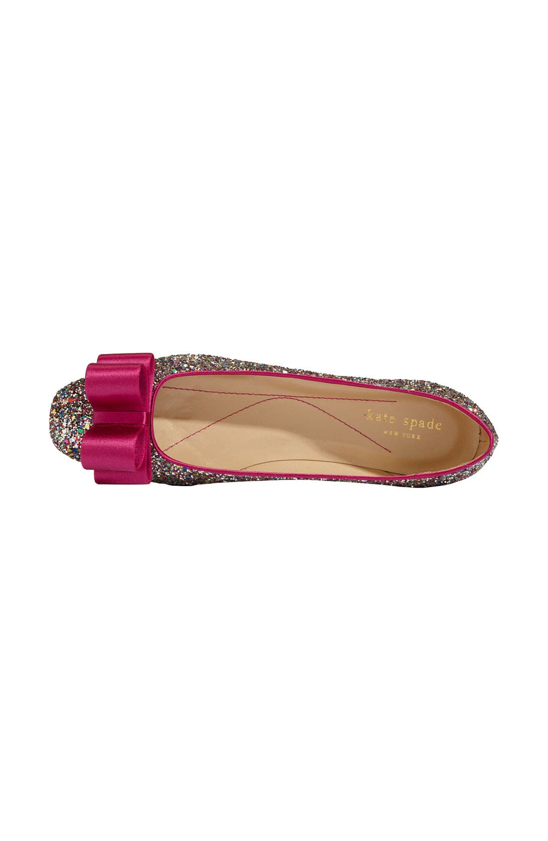 'nell' glitter flat, Alternate, color, FLAT W/ PEARLS