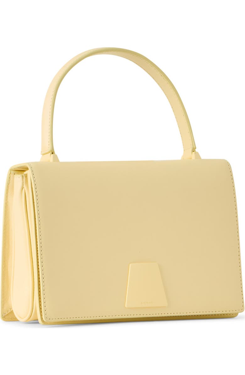 Akris Alice Leather Top Handle Bag, Alternate, color, Flash