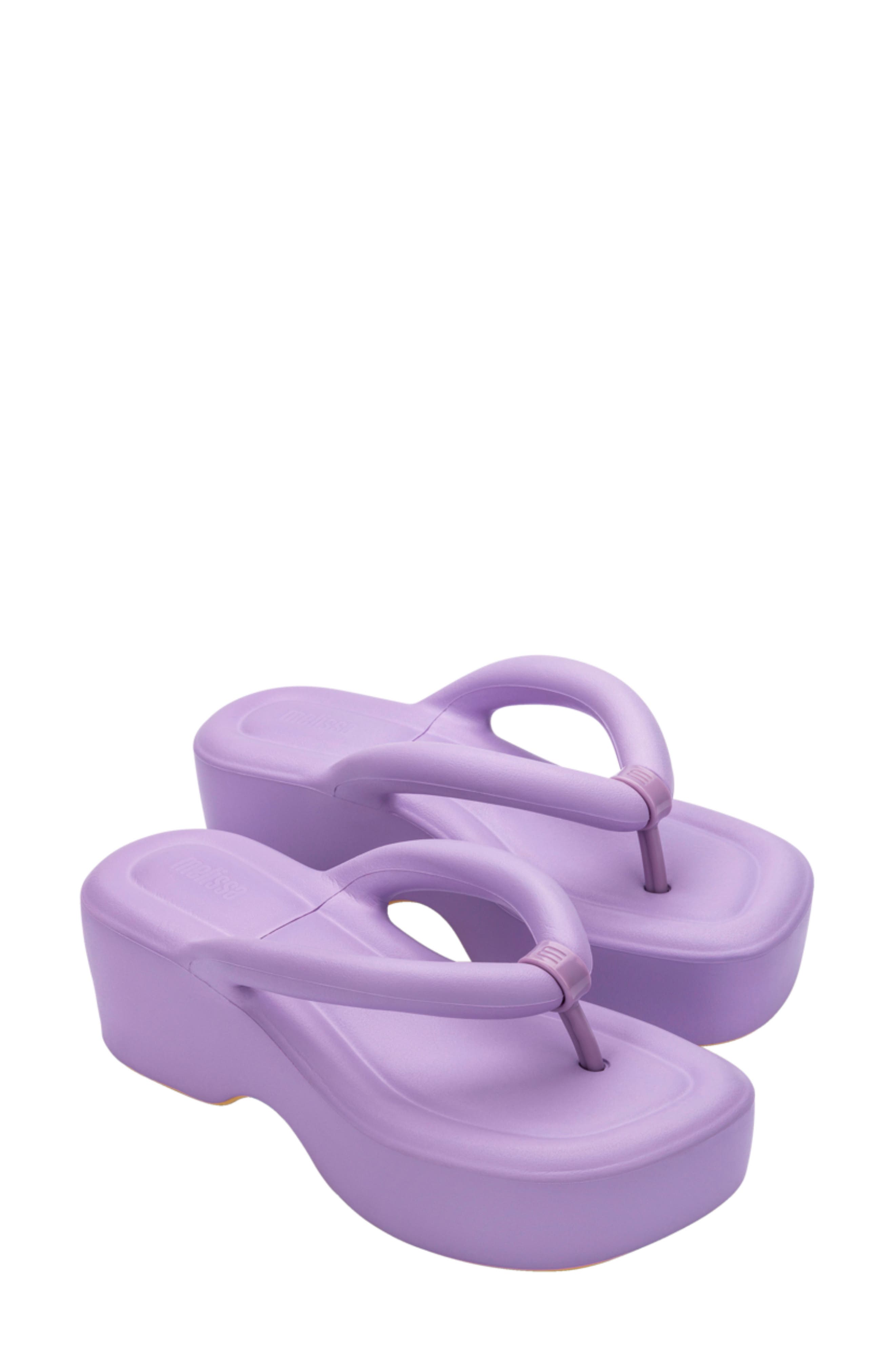 Melissa Free Platform Flip Flop, Main, color, 