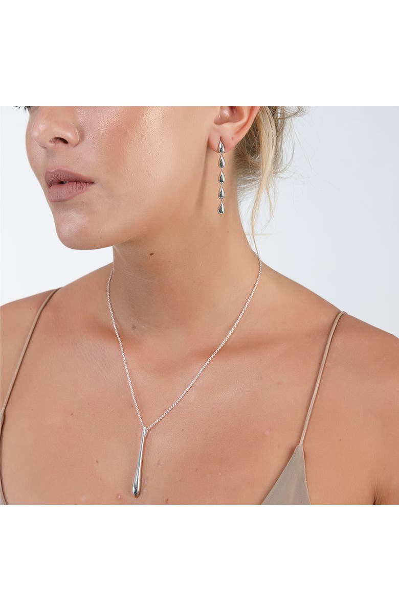 Lucy Quartermaine Solid Tear Drop Pendant, Alternate, color, 