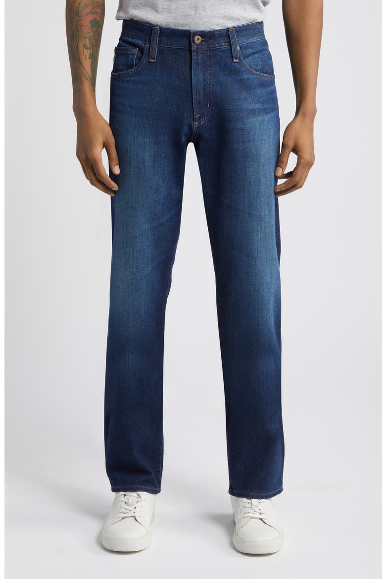 Graduate Slim Straight Leg Jeans, Main, color, PALLADIUM