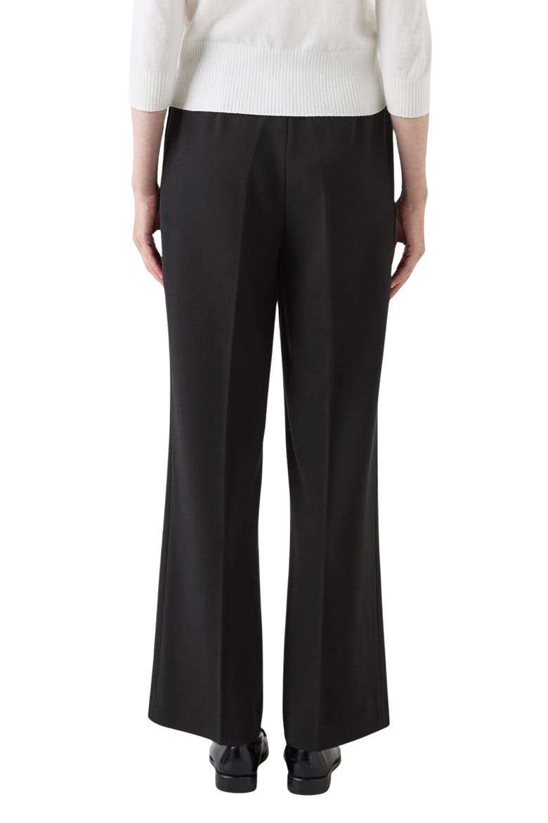 Claire Wide Leg Trousers, Alternate, color, BLACK