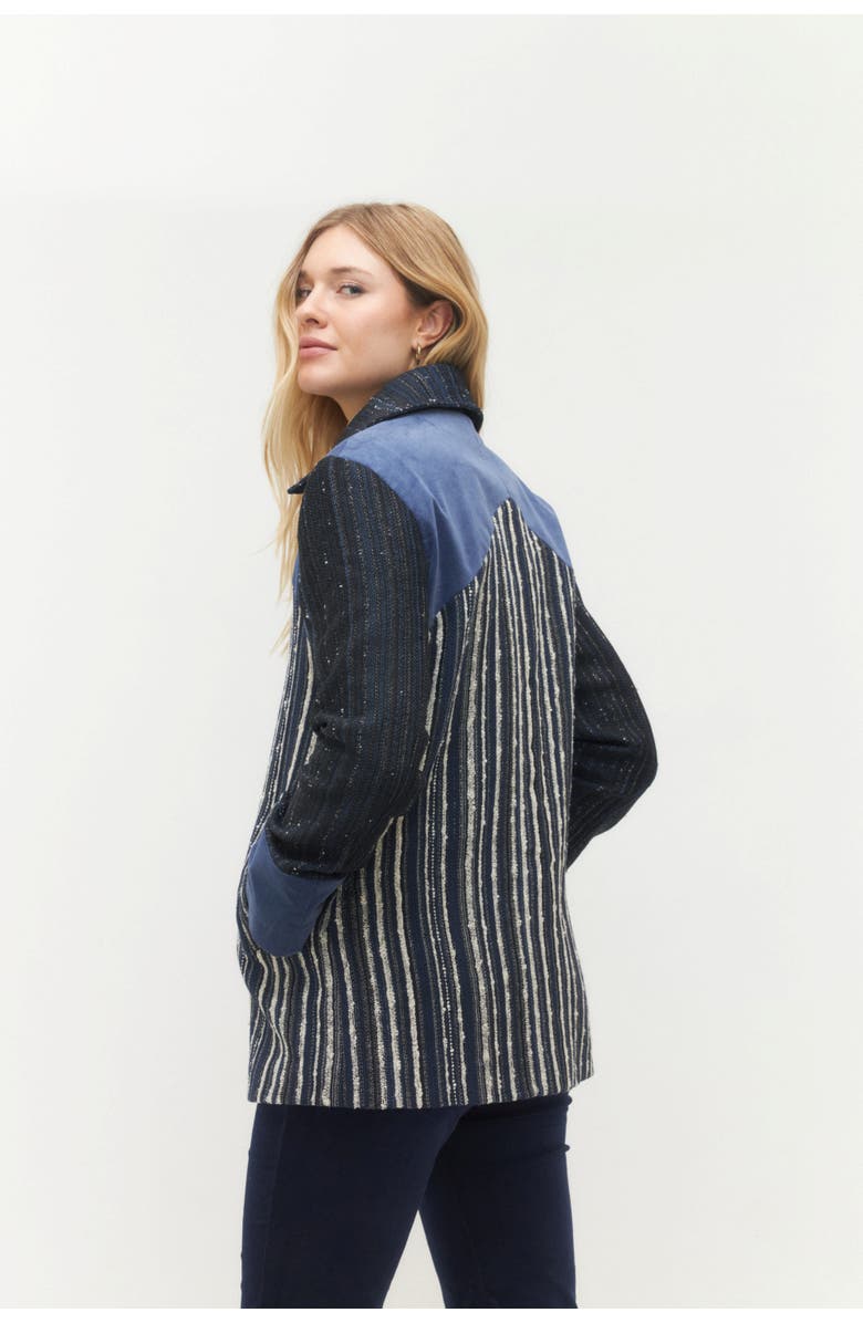 Margo Baridon Pond Coat, Alternate, color, Blue