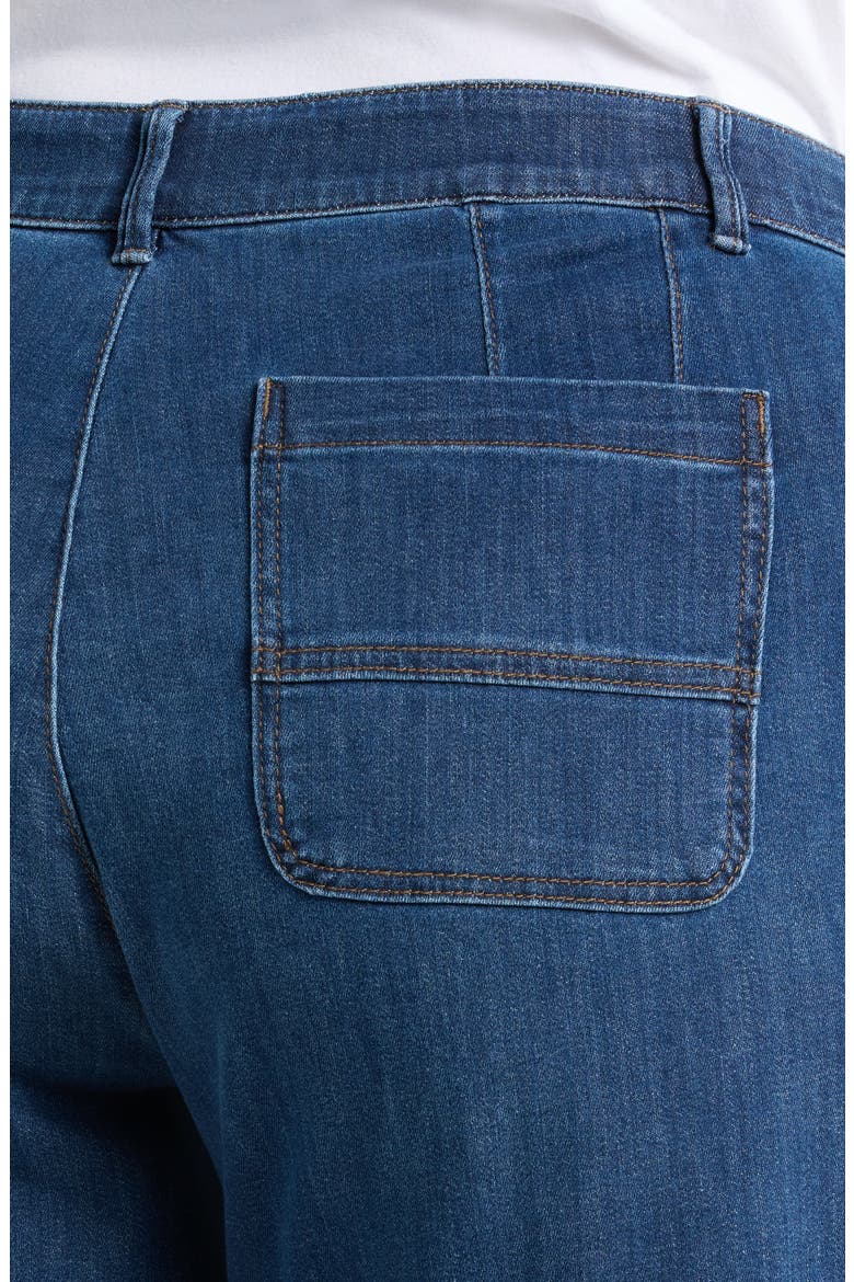 Whitney Skyrise Crop Wide Leg Jeans, Alternate, color, BLUE