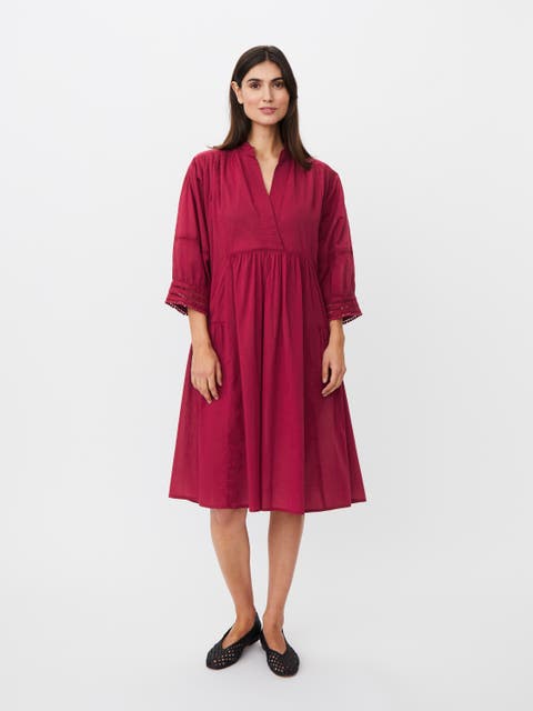 Manaleira V-Neck Tunic Dress