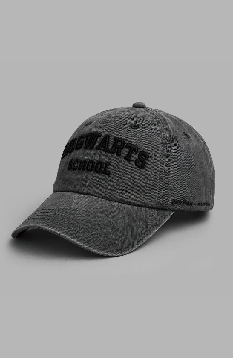 Blvck Harry Potter x Blvck 'Hogwarts' Cap, Alternate, color, Charcoal